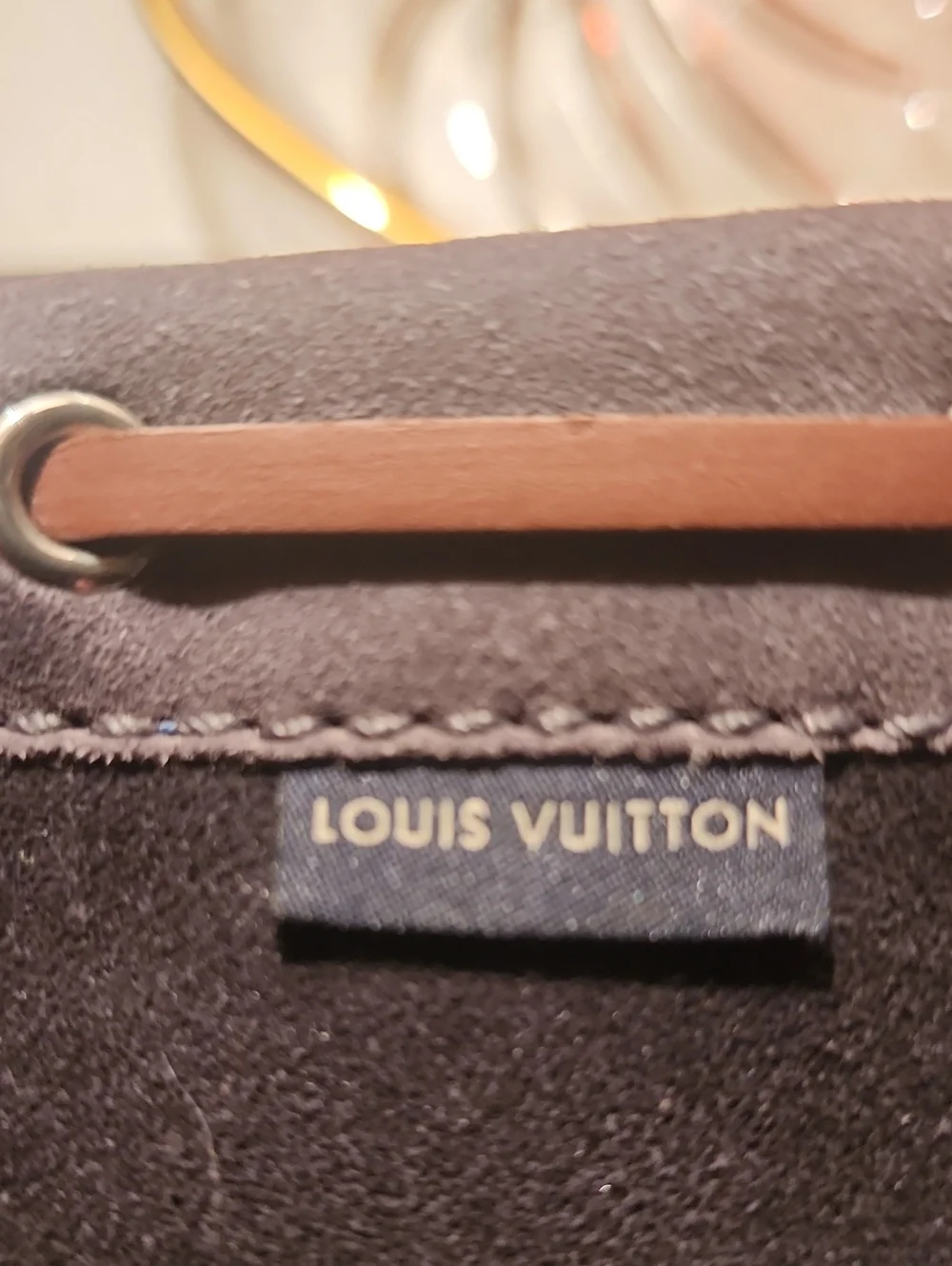 Louis Vuitton Leather Suede Blue Loafers 11